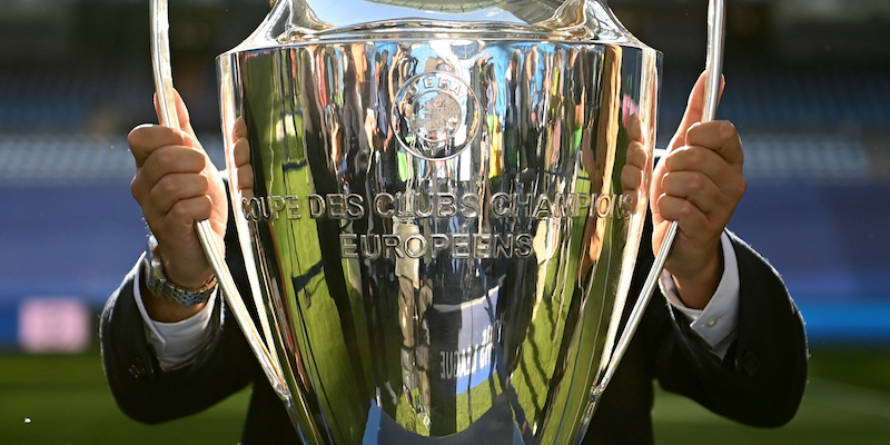 La coppa della Champions League